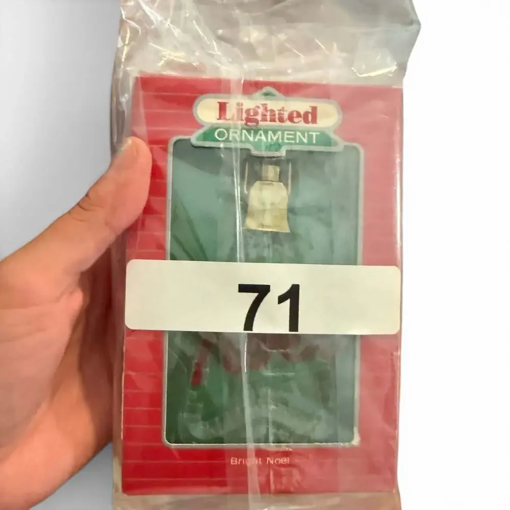 1987 Hallmark Keepsake Bright Noel Lighted Christmas Ornament